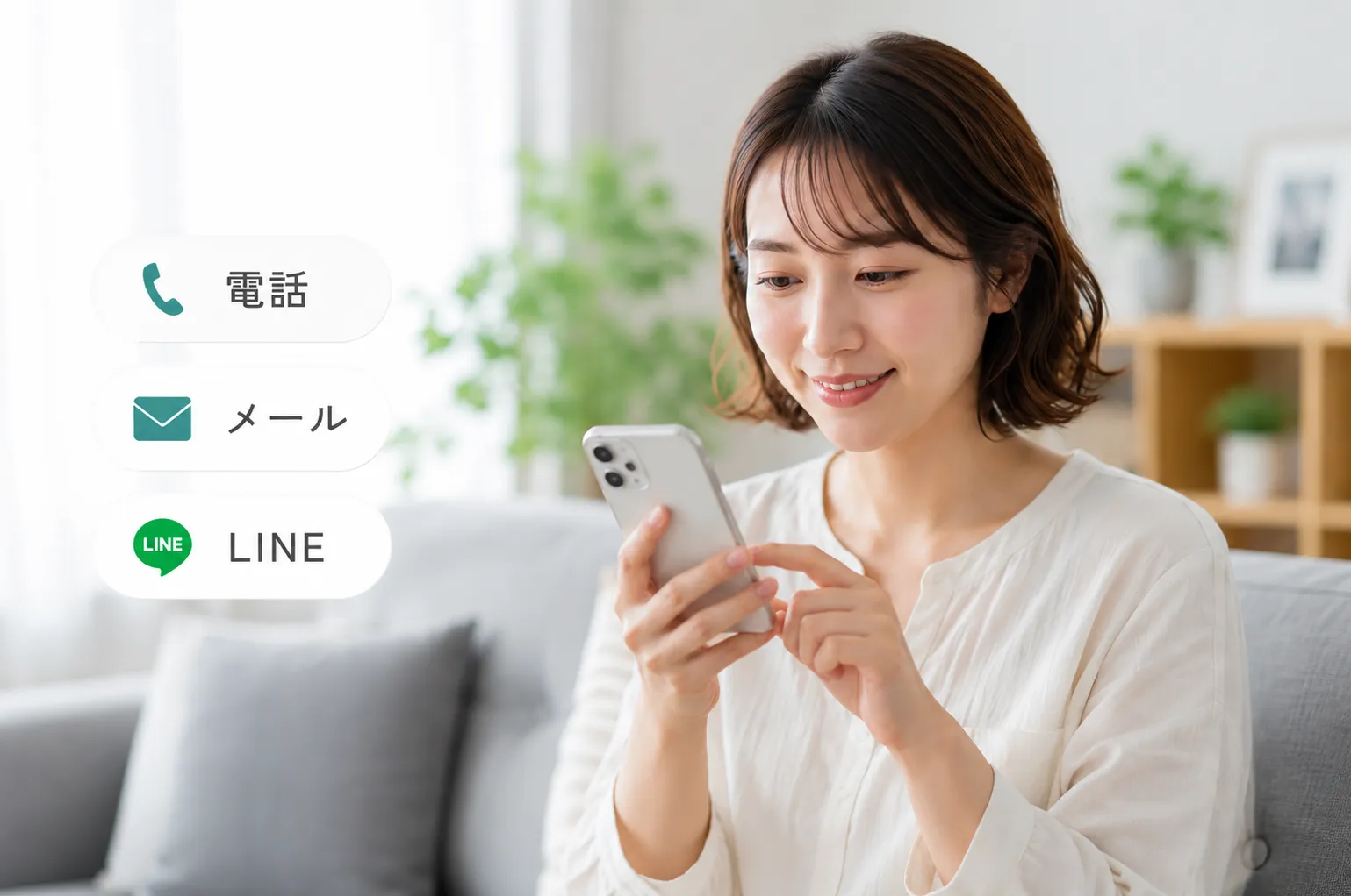 お電話、メール、LINEでお問い合わせ下さい。