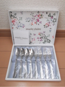 marie claire(マリ クレール)  スプーン フォーク 8本 コーヒー ケーキ