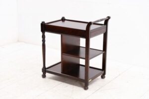 北海道民芸家具 樺無垢材 サービスワゴン